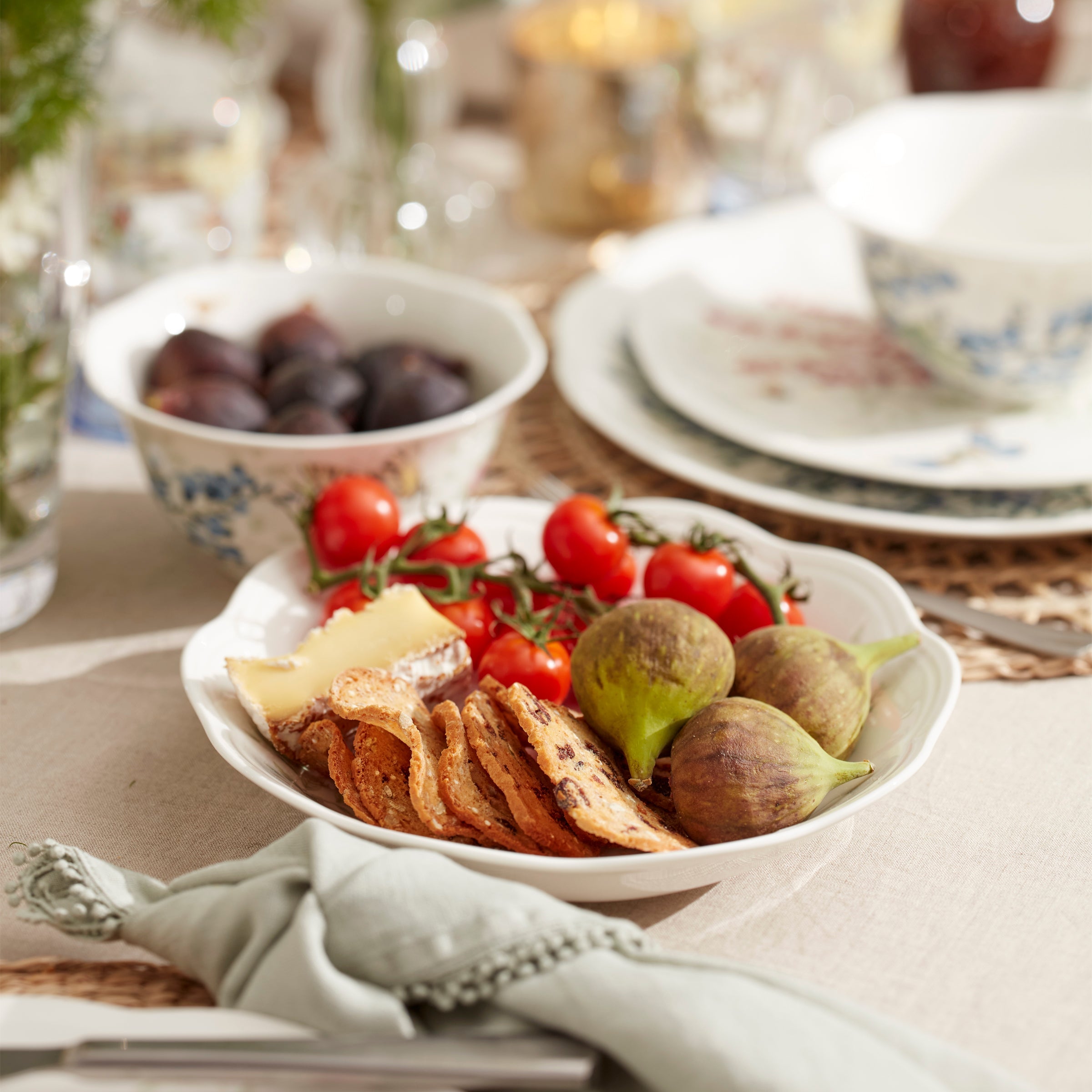 Botanical Herb Pasta Bowls, Set of 4 - Image 2